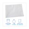 Boardwalk 60 gal Trash Bags, 38 in x 58 in, 0.7 mil, White, 100 PK BWKVW3858X - alternate 6